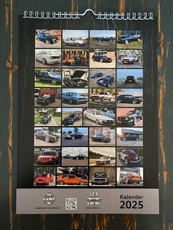 Kalender 2025 123VW &amp; Einzer VW Shop