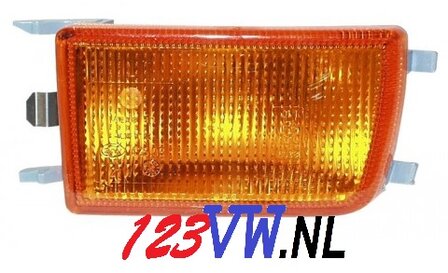 Knipperlicht voorbumper oranje links